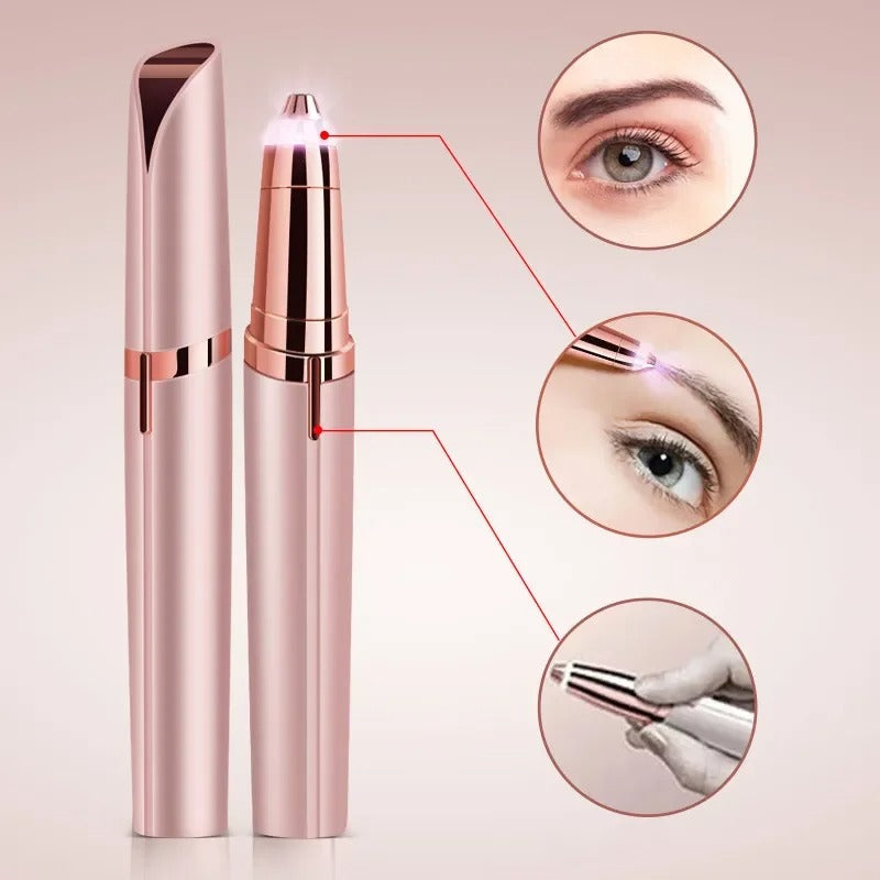 Electric eyebrow trimmer Women's eyebrow trimmer Automatic eyebrow shaving machine Hair removal beauty trimmer Eyebrow pencil Eyebrow razor